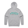 DRAWN ZIP FRONT HOOD