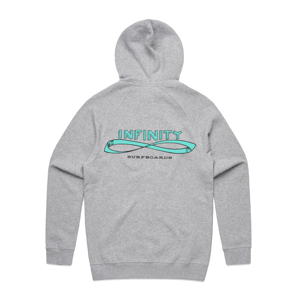 DRAWN ZIP FRONT HOOD