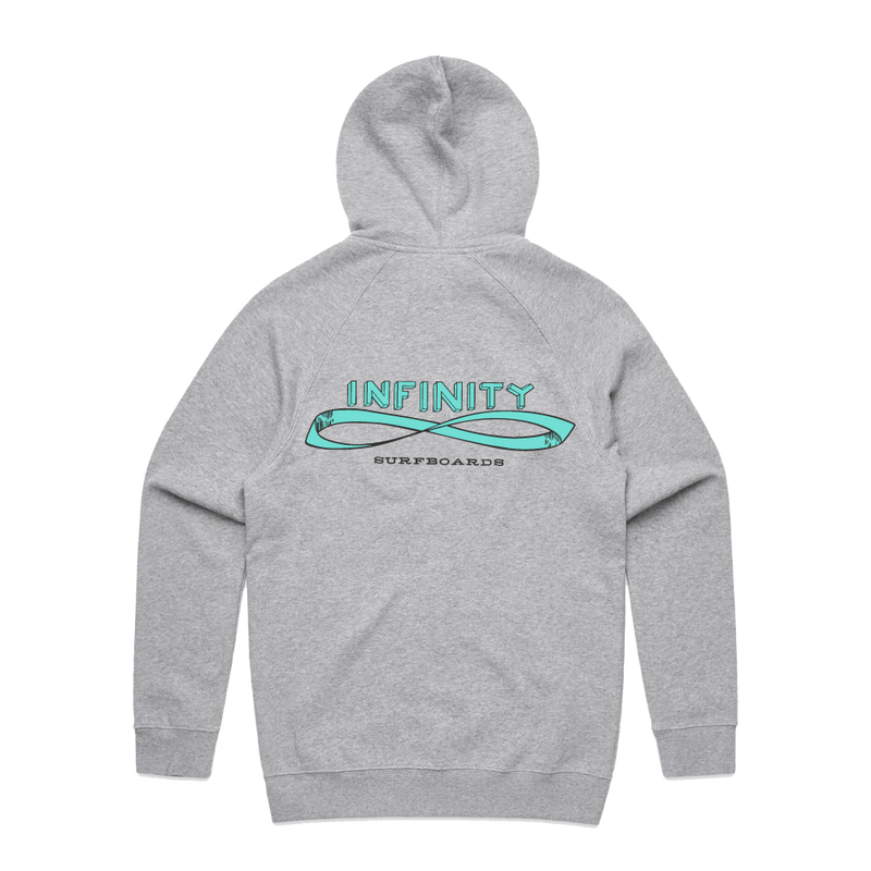 DRAWN ZIP FRONT HOOD